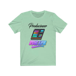 LITTY PDR LFE PRODUCINEER GLO Unisex Jersey Short Sleeve Tee - PDR LFE Mint / XS PDR LFE