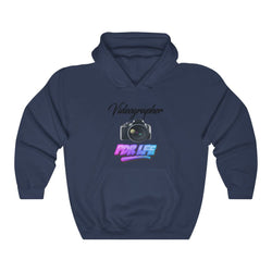 LITTY PDR LFE VIDEOGRAPHER GLO Unisex Heavy Blend™ Hooded Sweatshirt - PDR LFE Navy / S PDR LFE