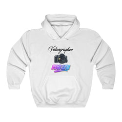 LITTY PDR LFE VIDEOGRAPHER GLO Unisex Heavy Blend™ Hooded Sweatshirt - PDR LFE White / S PDR LFE