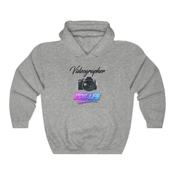 LITTY PDR LFE VIDEOGRAPHER GLO Unisex Heavy Blend™ Hooded Sweatshirt - PDR LFE Sport Grey / S PDR LFE