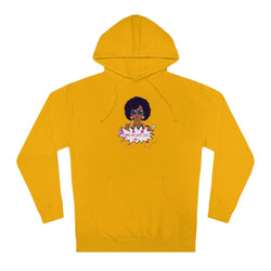 LIVING MY BEST LIFE FEMALE Hip Hop Unisex Hooded Sweatshirt - PDR LFE XS / Gold PDR LFE