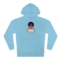 LIVING MY BEST LIFE FEMALE Hip Hop Unisex Hooded Sweatshirt - PDR LFE XS / Blue Aqua PDR LFE