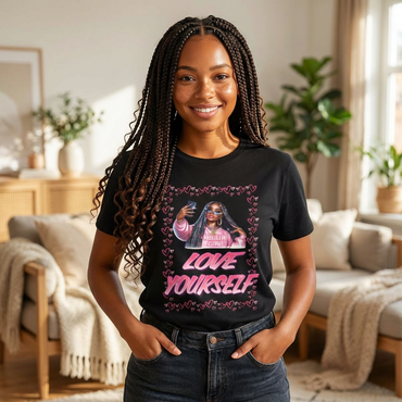 LOVE YOURSELF Hip Hop Short Sleeve T-Shirt