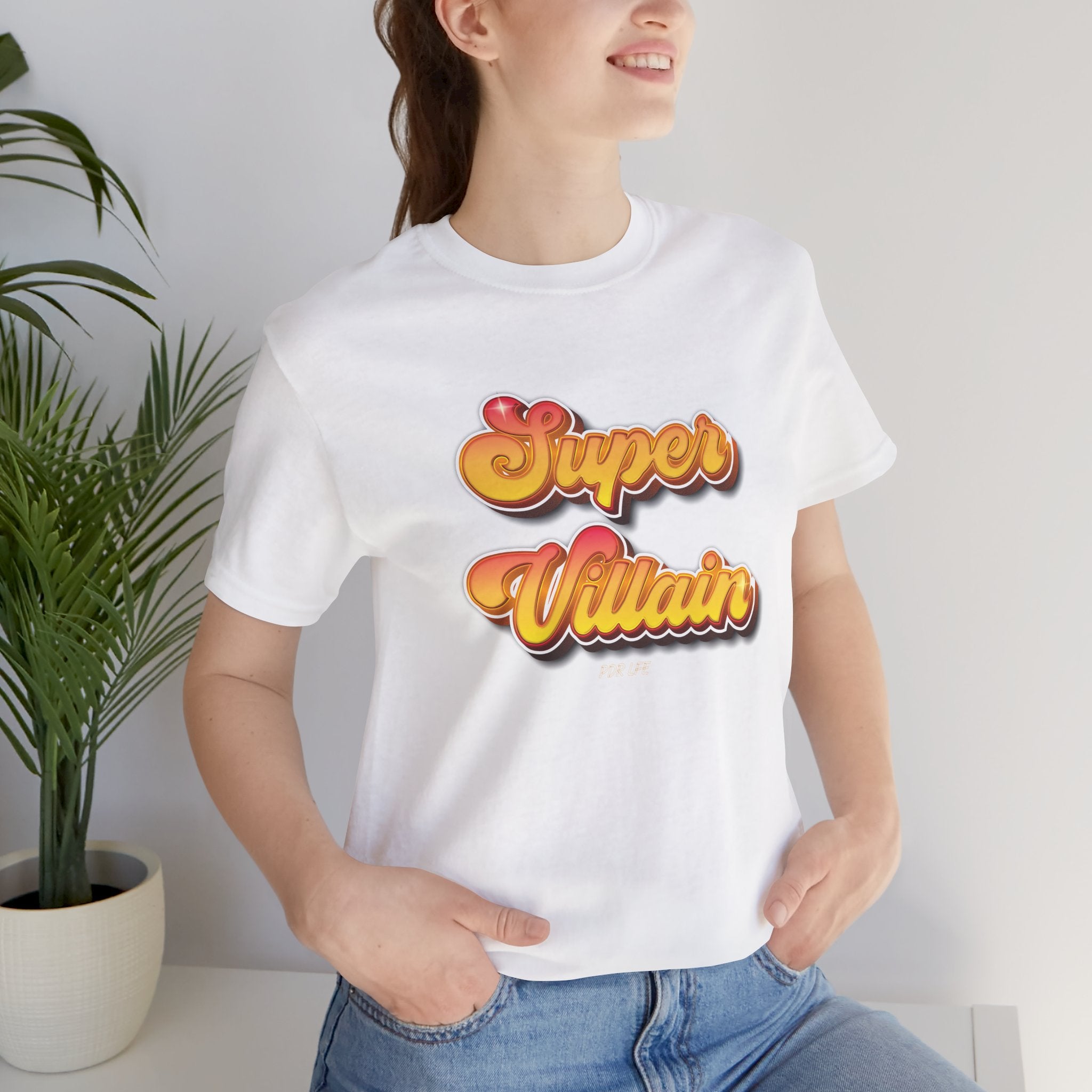 SUPER VILLAIN FEM HIP HOP Short Sleeve Tee