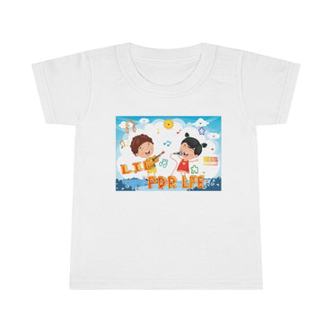 Lil PDR LFE Toddler T-shirt - PDR LFE 2T / White PDR LFE