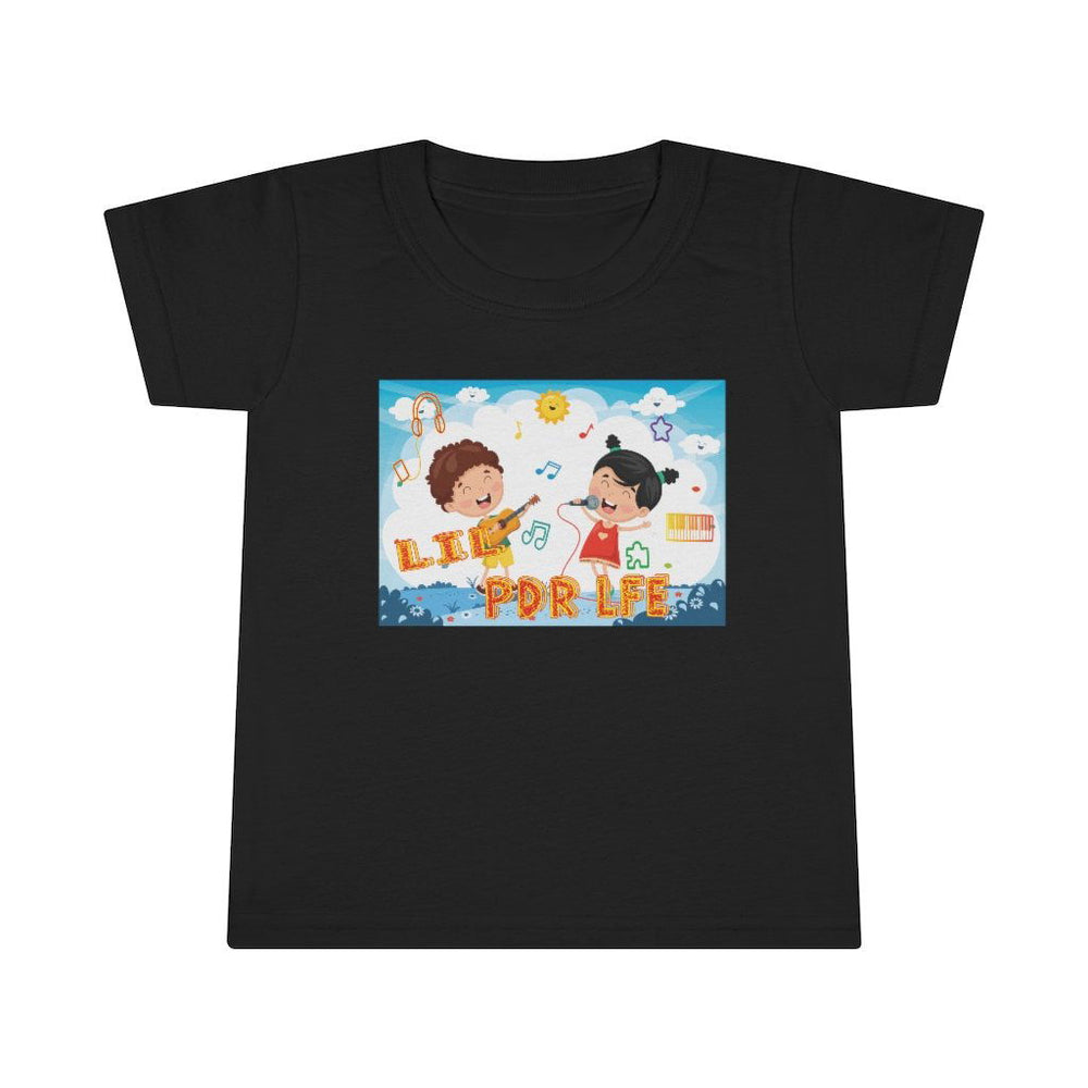 Lil PDR LFE Toddler T-shirt - PDR LFE 2T / Black PDR LFE