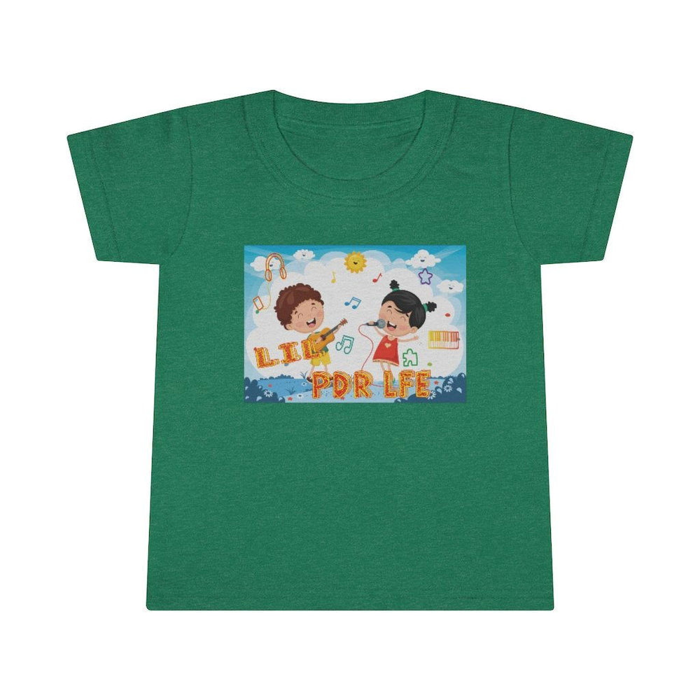 Lil PDR LFE Toddler T-shirt - PDR LFE 2T / Heather Irish Green PDR LFE