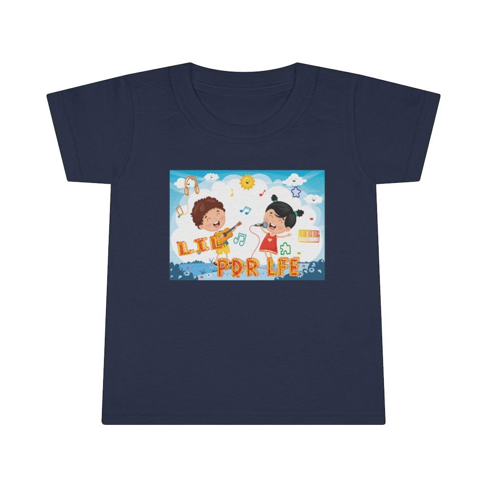 Lil PDR LFE Toddler T-shirt - PDR LFE 2T / Navy PDR LFE