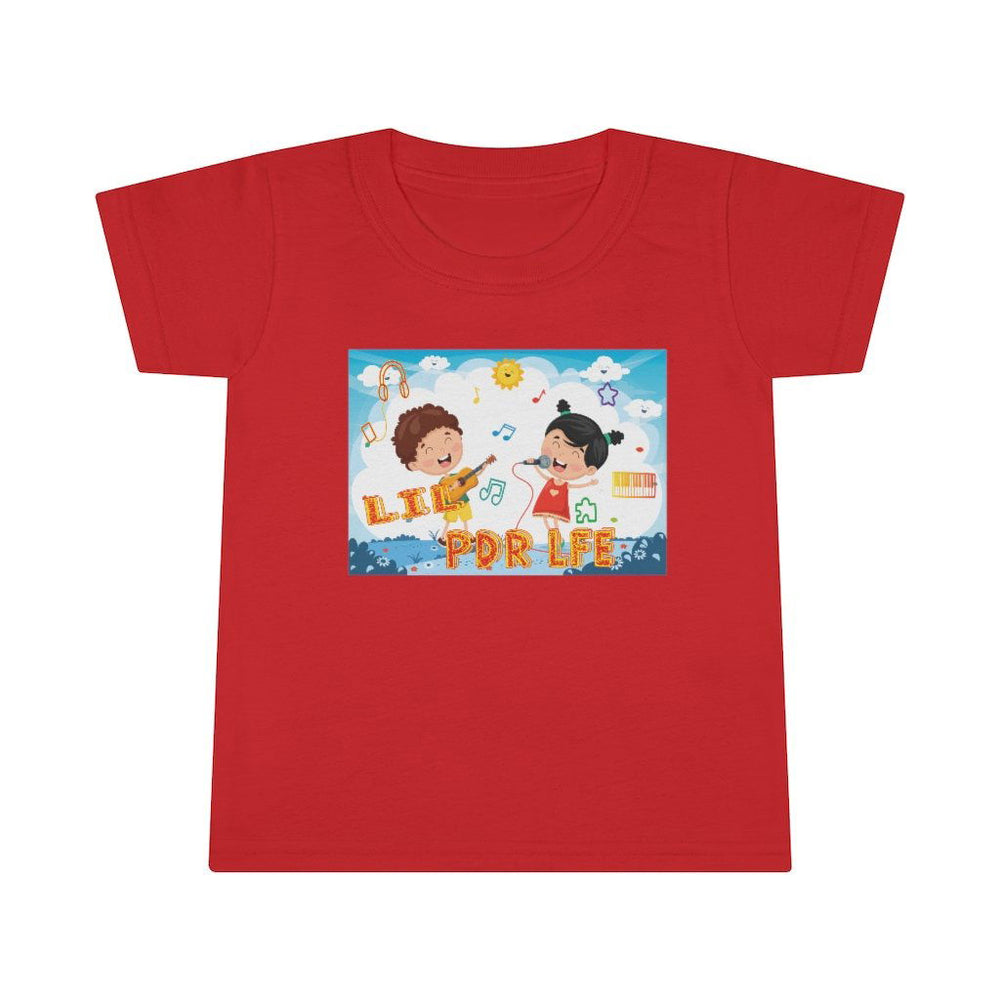 Lil PDR LFE Toddler T-shirt - PDR LFE 3T / Red PDR LFE