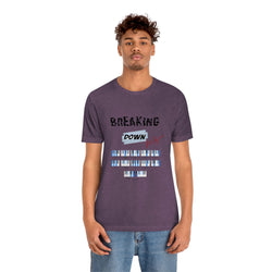 MAJOR KEYS HIP HOP Jersey Short Sleeve Tee - PDR LFE Heather Team Purple / XS PDR LFE