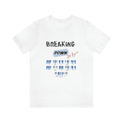 MAJOR KEYS HIP HOP Jersey Short Sleeve Tee - PDR LFE White / XS PDR LFE