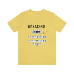 MAJOR KEYS HIP HOP Jersey Short Sleeve Tee - PDR LFE Yellow / XS PDR LFE