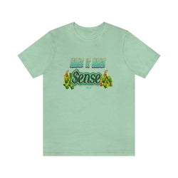 MAKE SENSE HIP HOP Short Sleeve Tee - PDR LFE Heather Mint / XS PDR LFE