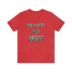 MAKE THE MUSIC HIP HOP Short Sleeve Tee - PDR LFE Heather Red / S PDR LFE