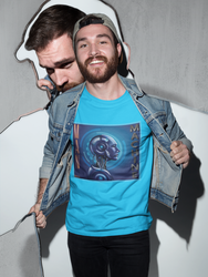 MAN AND THE MACHINE Unisex Jersey Short Sleeve Tee - PDR LFE White / S PDR LFE