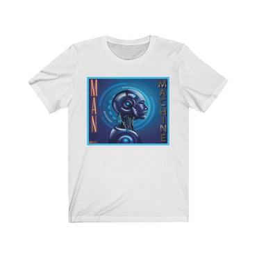 MAN AND THE MACHINE Unisex Jersey Short Sleeve Tee - PDR LFE White / S PDR LFE