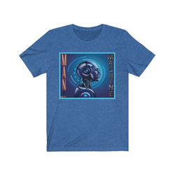 MAN AND THE MACHINE Unisex Jersey Short Sleeve Tee - PDR LFE Heather True Royal / S PDR LFE