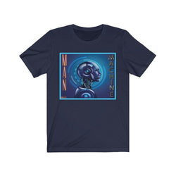 MAN AND THE MACHINE Unisex Jersey Short Sleeve Tee - PDR LFE Navy / S PDR LFE