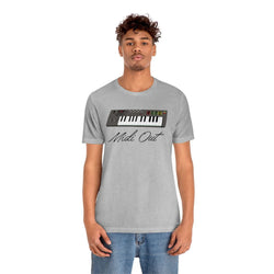 MIDI OUT MENS HIP HOP TSHIRT - PDR LFE Athletic Heather / S PDR LFE