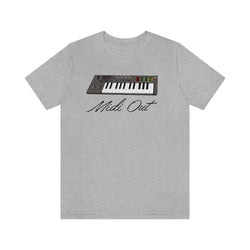 MIDI OUT MENS HIP HOP TSHIRT - PDR LFE Athletic Heather / S PDR LFE