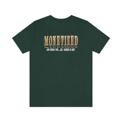 MONETIZED MENS Hip Hop Tshirt - PDR LFE Forest / XS PDR LFE