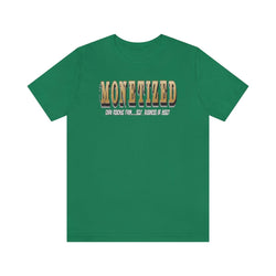 MONETIZED MENS Hip Hop Tshirt - PDR LFE Kelly / XS PDR LFE