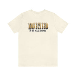 MONETIZED MENS Hip Hop Tshirt - PDR LFE Natural / XS PDR LFE