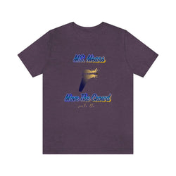 MOVE THE CROWD Hip Hop Unisex Jersey Short Sleeve Tee - PDR LFE Heather Team Purple / XS PDR LFE