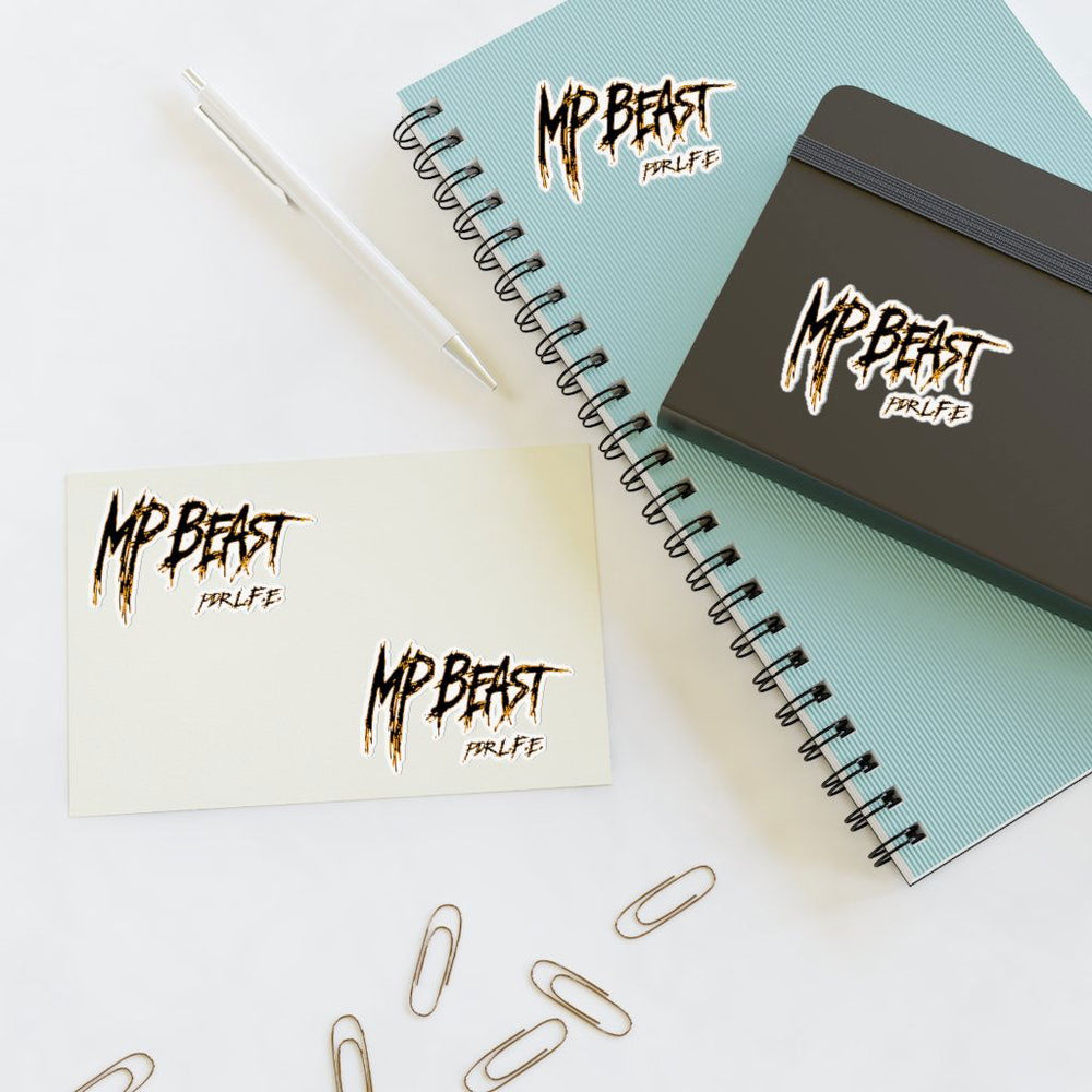 MP BEAST Hip Hop Sticker Sheets - PDR LFE 6" × 4" / White / Die Cut PDR LFE