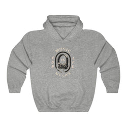 MUSIC IS MY LIFE PDR LFE Unisex Heavy Blend™ Hooded Sweatshirt - PDR LFE Sport Grey / S PDR LFE