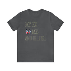MY EX HIP HOP Short Sleeve Tee - PDR LFE Asphalt / S PDR LFE