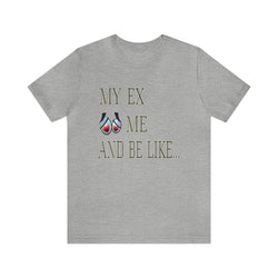 MY EX HIP HOP Short Sleeve Tee - PDR LFE Athletic Heather / S PDR LFE