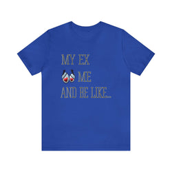 MY EX HIP HOP Short Sleeve Tee - PDR LFE True Royal / S PDR LFE
