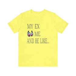 MY EX HIP HOP Short Sleeve Tee - PDR LFE Yellow / S PDR LFE