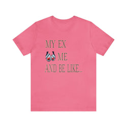 MY EX HIP HOP Short Sleeve Tee - PDR LFE Charity Pink / S PDR LFE