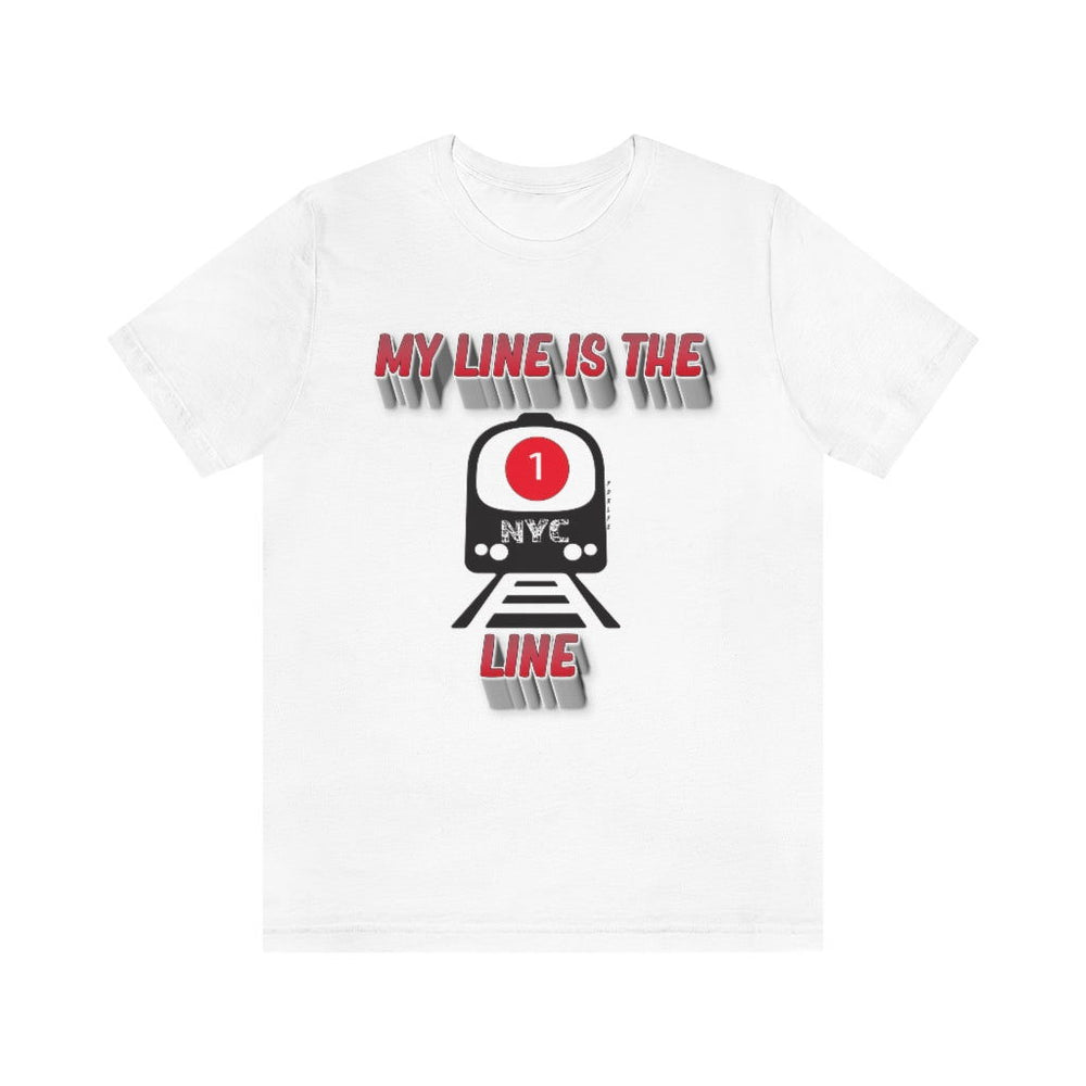 MY LINE 1 Hip Hop Unisex Jersey Short Sleeve Tee - PDR L.F.E. 