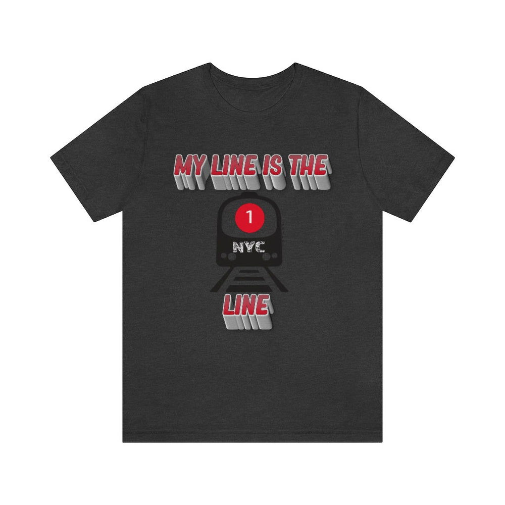 MY LINE 1 Hip Hop Unisex Jersey Short Sleeve Tee - PDR L.F.E. 