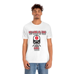 MY LINE 2 Hip Hop Unisex Jersey Short Sleeve Tee - PDR LFE White / S PDR LFE