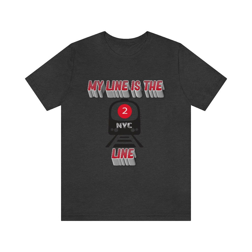 MY LINE 2 Hip Hop Unisex Jersey Short Sleeve Tee - PDR L.F.E. 