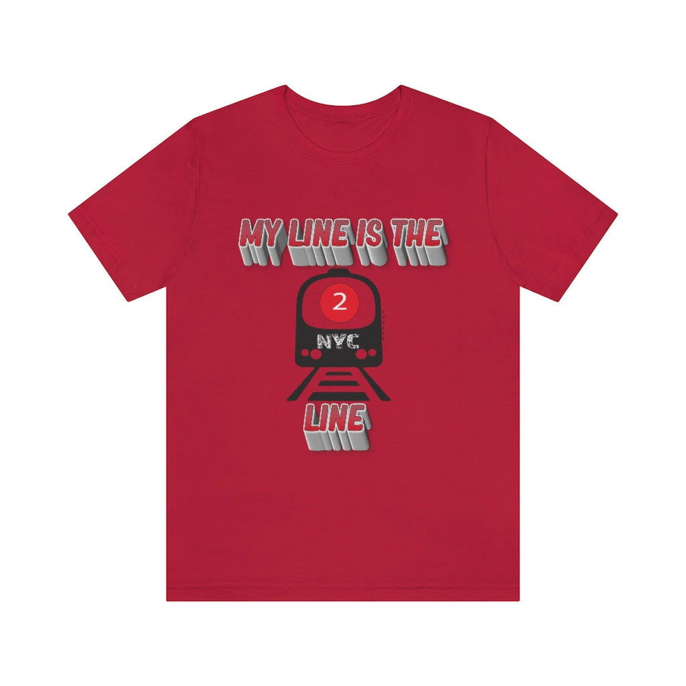 MY LINE 2 Hip Hop Unisex Jersey Short Sleeve Tee - PDR L.F.E. 