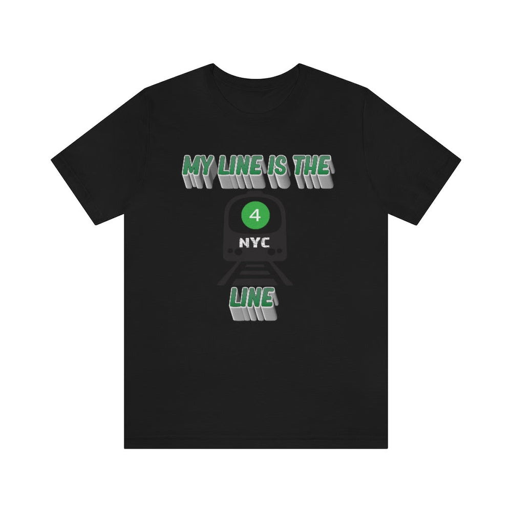 MY LINE 4 Hip Hop Unisex Jersey Short Sleeve Tee - PDR L.F.E. 