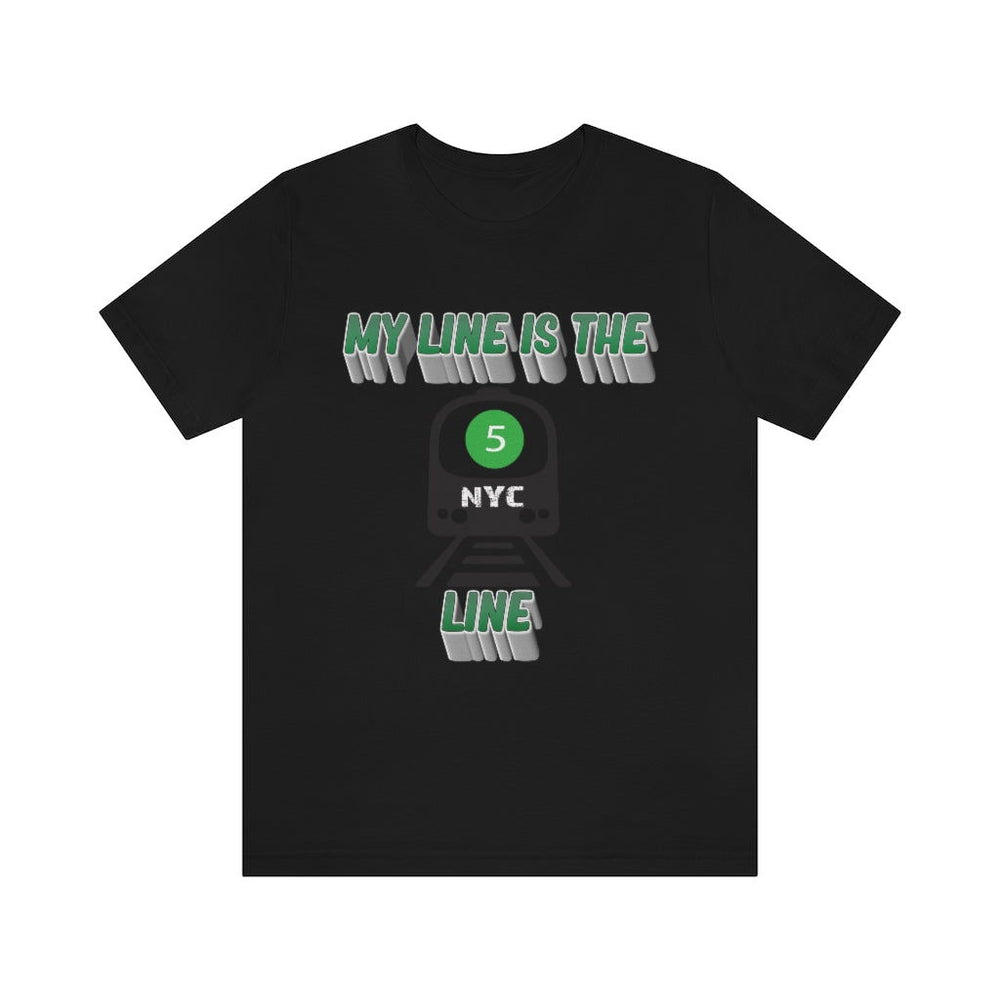 MY LINE 5 Hip Hop Unisex Jersey Short Sleeve Tee - PDR L.F.E. 