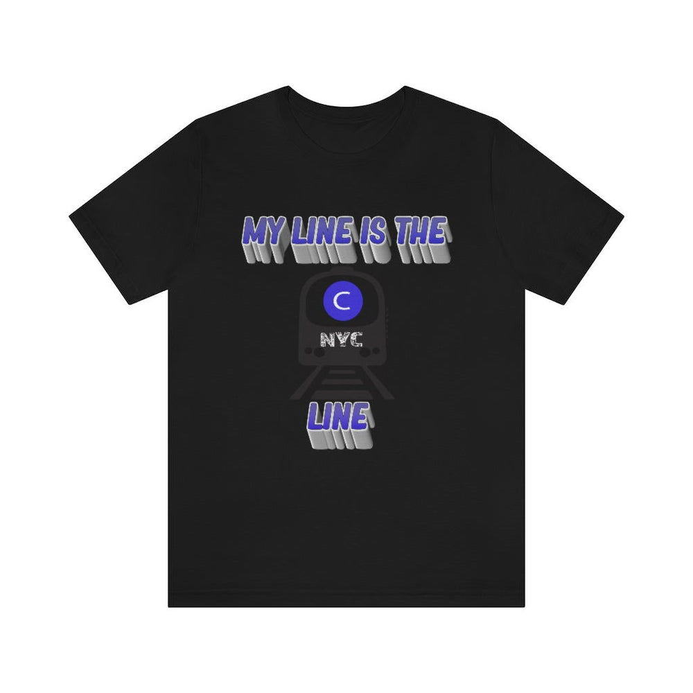 MY LINE C Hip Hop Unisex Jersey Short Sleeve Tee - PDR L.F.E. 