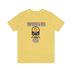 MY LINE D Unisex Jersey Short Sleeve Tee - PDR LFE Yellow / XS PDR LFE