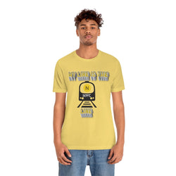 MY LINE N Hip Hop Unisex Jersey Short Sleeve Tee - PDR LFE Yellow / S PDR LFE