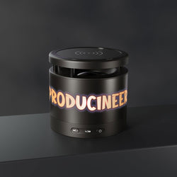 Metal Bluetooth Speaker and Wireless Charging Pad - PDR LFE Black / One Size PDR LFE