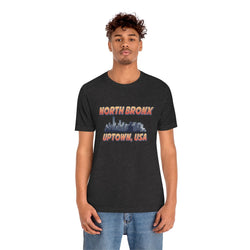 NORTH BRONX HIP HOP UNISEX TSHIRT - PDR LFE Dark Grey Heather / XS PDR LFE