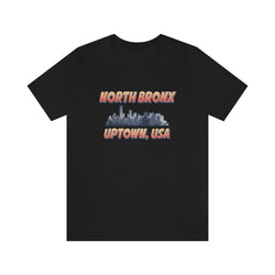 NORTH BRONX HIP HOP UNISEX TSHIRT - PDR LFE Black / XS PDR LFE
