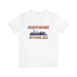 NORTH BRONX HIP HOP UNISEX TSHIRT - PDR LFE White / XS PDR LFE