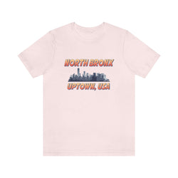 NORTH BRONX HIP HOP UNISEX TSHIRT - PDR LFE Soft Pink / XS PDR LFE